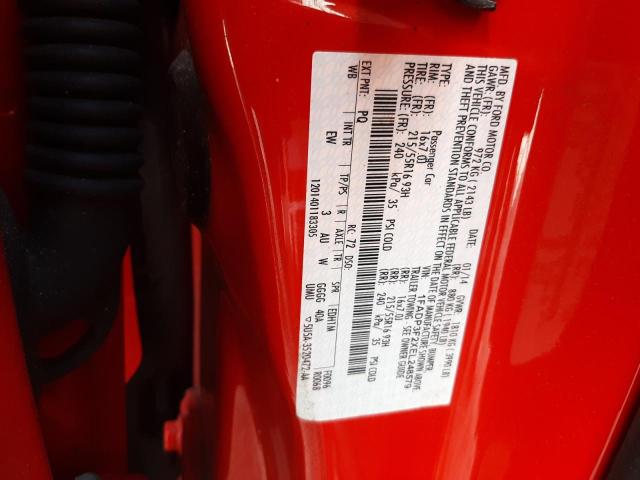 Photo 10 from auction – 2014 FORD FOCUS SE with VIN 1FADP3F2XEL248579