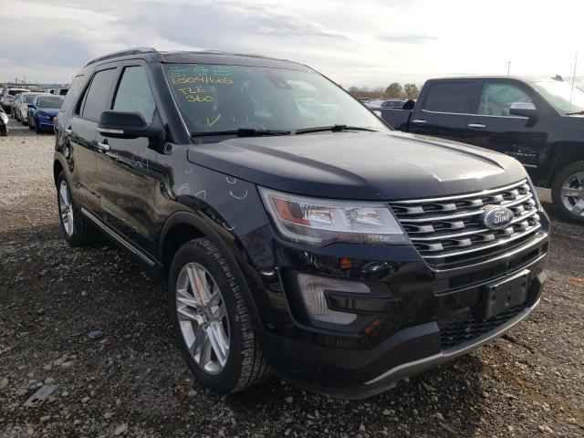 FORD EXPLORER L 2017 with VIN 1FM5K8FH5HGE23599 - Photo from auction