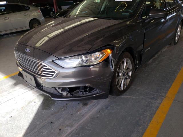 Photo 9 from auction – 2017 FORD FUSION SE with VIN 3FA6P0LU6HR381133