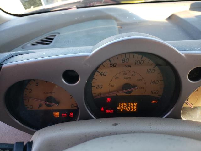 Photo 8 from auction – 2005 NISSAN MURANO SL with VIN JN8AZ08W85W404014