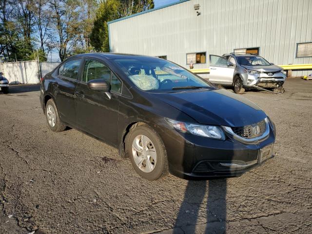HONDA CIVIC LX 2014 with VIN 2HGFB2F56EH501708 - Photo from auction