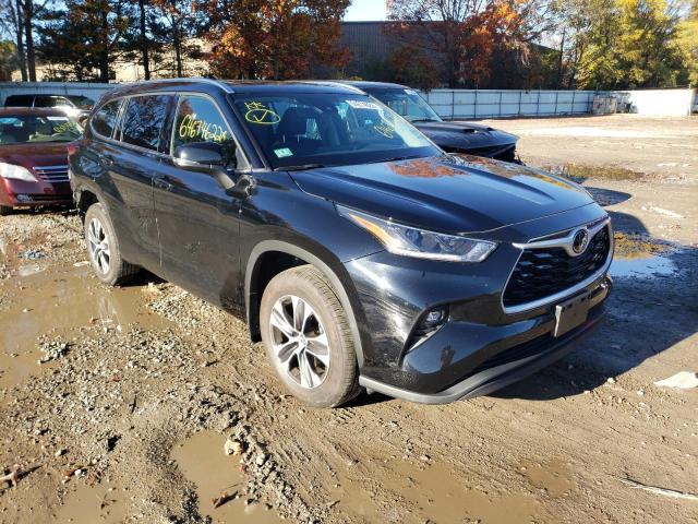 Photo 1 from auction – 2021 TOYOTA HIGHLANDER with VIN 5TDGZRBHXMS108575