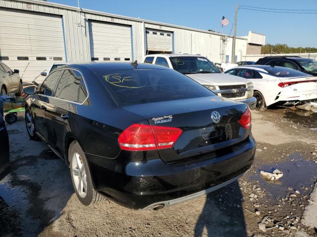 Photo 3 from auction – 2012 VOLKSWAGEN PASSAT SE with VIN 1VWBH7A33CC057666