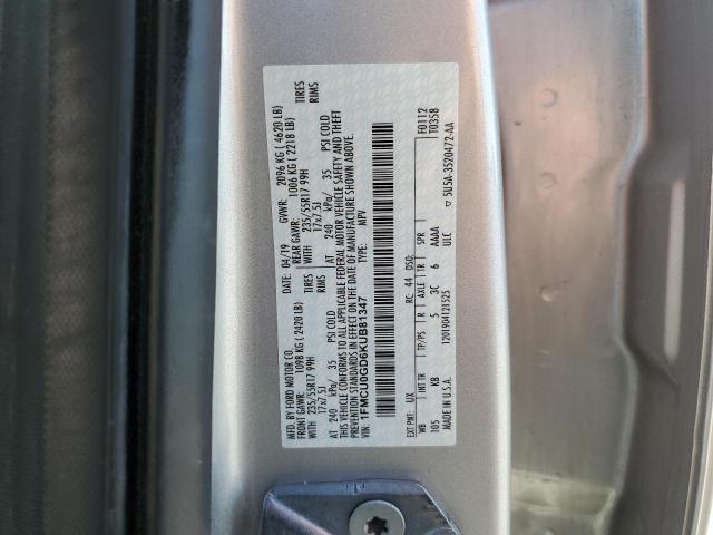 Photo 10 from auction – 2019 FORD ESCAPE SE with VIN 1FMCU0GD6KUB81347