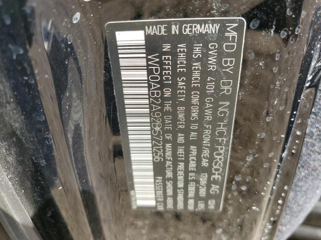 Photo 10 from auction – 2011 PORSCHE 911 CARRER with VIN WP0AB2A92BS721256