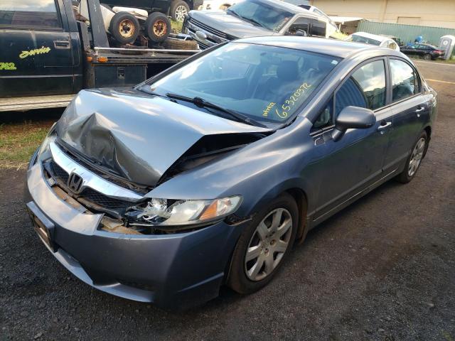 Photo 2 from auction – 2010 HONDA CIVIC LX with VIN 19XFA1F57AE052296