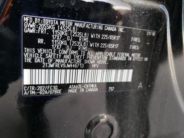 Photo 10 from auction – 2018 TOYOTA RAV4 ADVEN with VIN 2T3WFREV9JW446713