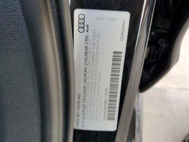 Photo 10 from auction – 2014 AUDI A6 PRESTIG with VIN WAUHGAFC6EN119779