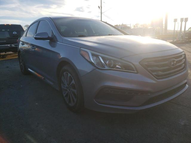 HYUNDAI SONATA SPO 2015 with VIN 5NPE34AF7FH123572 - Photo from auction