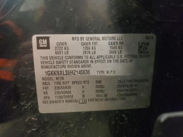 Photo 10 from auction – 2017 GMC ACADIA DEN with VIN 1GKKNXLS6HZ145636