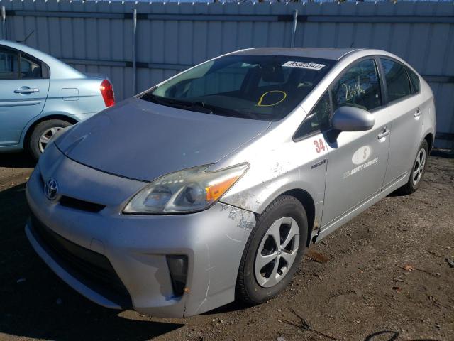 Photo 2 from auction – 2012 TOYOTA PRIUS with VIN JTDKN3DU9C5522142