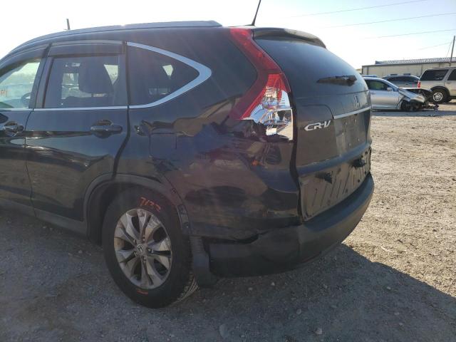 Photo 9 from auction – 2014 HONDA CR-V EXL with VIN 2HKRM4H71EH677041
