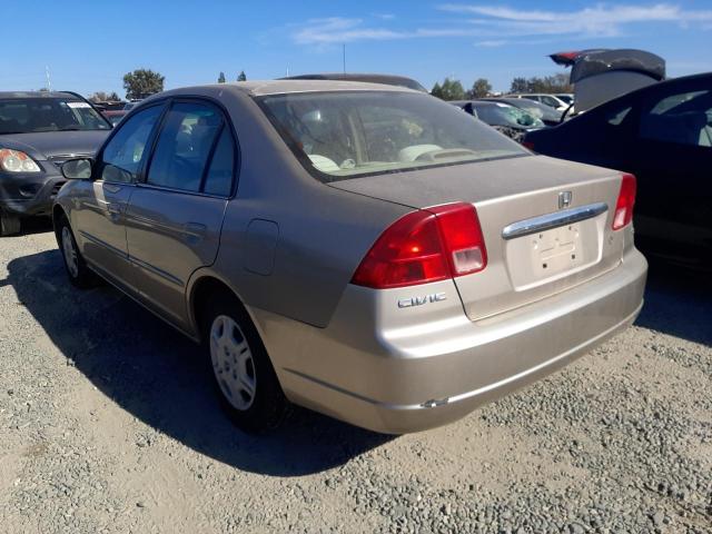 Photo 3 from auction – 2002 HONDA CIVIC LX with VIN JHMES16502S002166