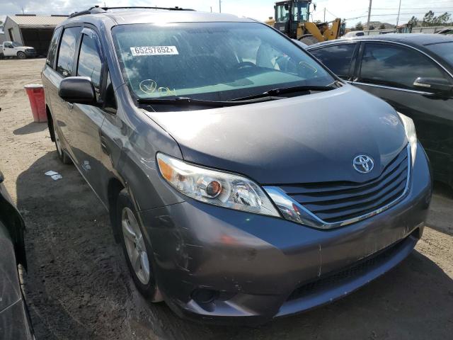 TOYOTA SIENNA LE 2015 with VIN 5TDKK3DC2FS577725 - Photo from auction