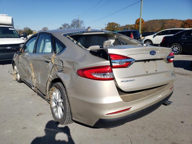 Photo 3 from auction – 2019 FORD FUSION SE with VIN 3FA6P0HD3KR161237