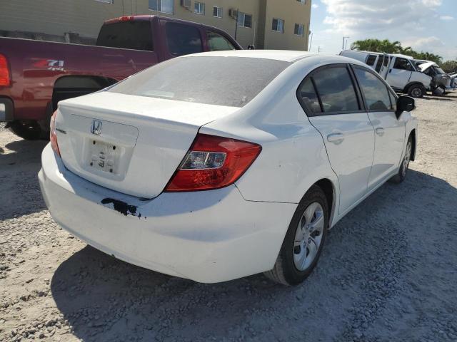 Photo 4 from auction – 2012 HONDA CIVIC LX with VIN 19XFB2F50CE002751