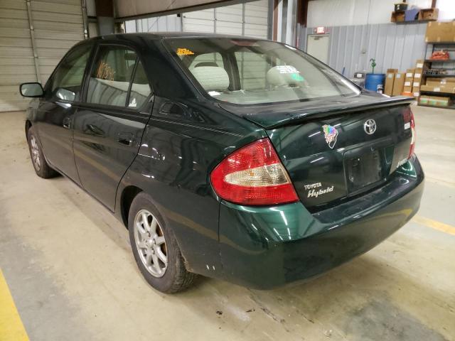 Photo 3 from auction – 2002 TOYOTA PRIUS with VIN JT2BK12U230082884