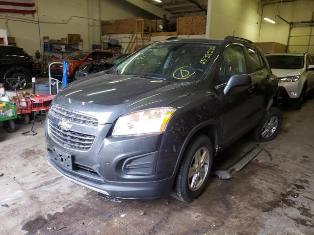 Фото 2 с аукциона – 2016 CHEVROLET TRAX 1LT с VIN 3GNCJPSB4GL128733
