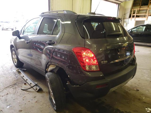 Photo 3 from auction – 2016 CHEVROLET TRAX 1LT with VIN 3GNCJPSB4GL128733