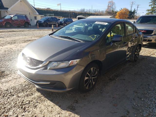 Photo 2 from auction – 2013 HONDA CIVIC EX with VIN 2HGFB2F82DH506851