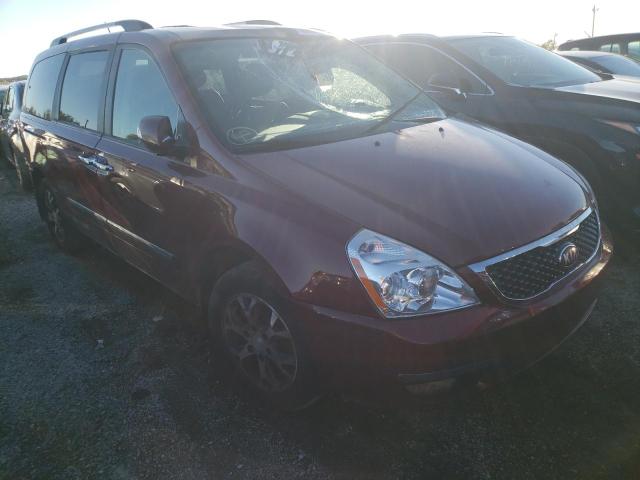 KIA SEDONA EX 2014 with VIN KNDMH4C77E6536040 - Photo from auction