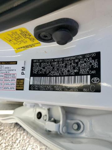 Photo 10 from auction – 2020 TOYOTA COROLLA SE with VIN JTND4RBE1L3097145