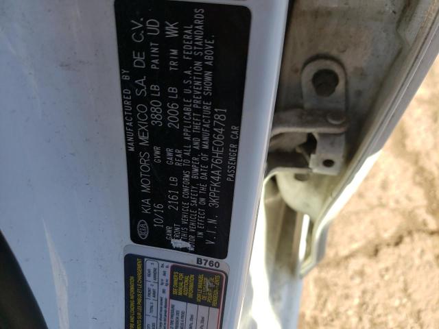 Photo 10 from auction – 2017 KIA FORTE LX with VIN 3KPFK4A76HE064781