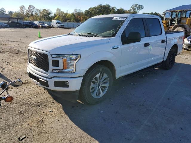 Photo 2 from auction – 2018 FORD F150 SUPER with VIN 1FTEW1CP3JKF55713