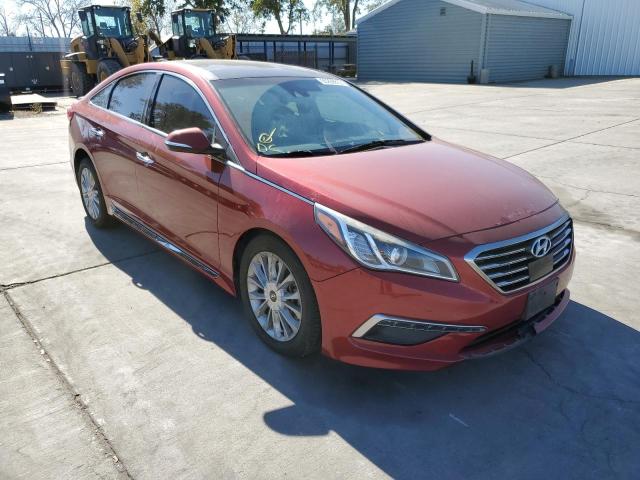 HYUNDAI SONATA SPO 2015 with VIN 5NPE34AF9FH028608 - Photo from auction