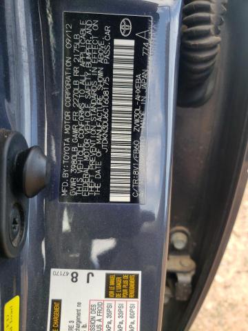 Photo 10 from auction – 2012 TOYOTA PRIUS with VIN JTDKN3DU6C1608175