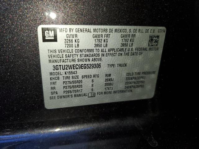Photo 10 from auction – 2014 GMC SIERRA K15 with VIN 3GTU2WEC9EG529306