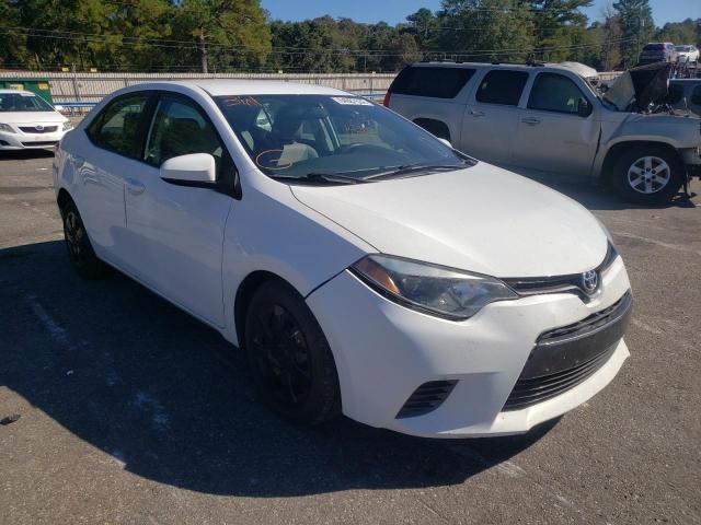 TOYOTA COROLLA L 2016 with VIN 2T1BURHE0GC549828 - Photo from auction
