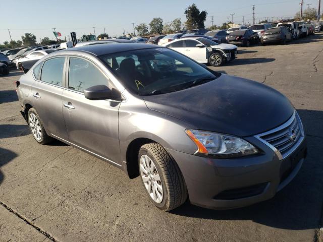 NISSAN SENTRA S 2015 with VIN 3N1AB7AP1FL686390 - Photo from auction