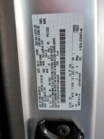 Photo 10 from auction – 2015 FORD F150 SUPER with VIN 1FTEW1CP1FFC46225