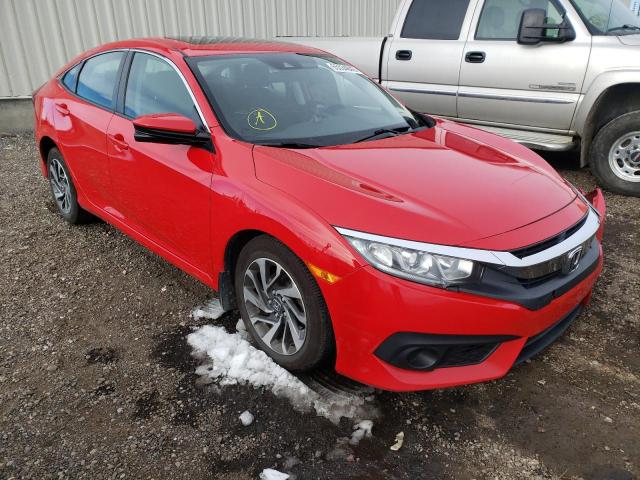 HONDA CIVIC EX 2017 with VIN 2HGFC2F86HH008686 - Photo from auction