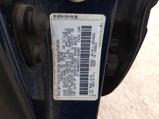 Foto 10 de la subasta – 1997 TOYOTA COROLLA BA con VIN 2T1BA02E5VC162203