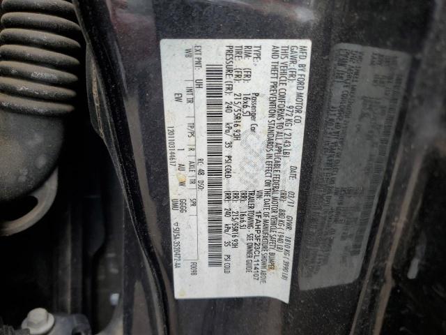 Photo 10 from auction – 2012 FORD FOCUS SE with VIN 1FAHP3F23CL114107