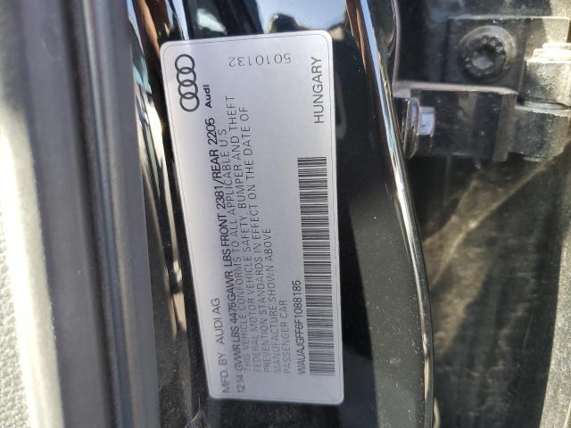 Photo 10 from auction – 2015 AUDI A3 PREMIUM with VIN WAUAJGFF6F1088185