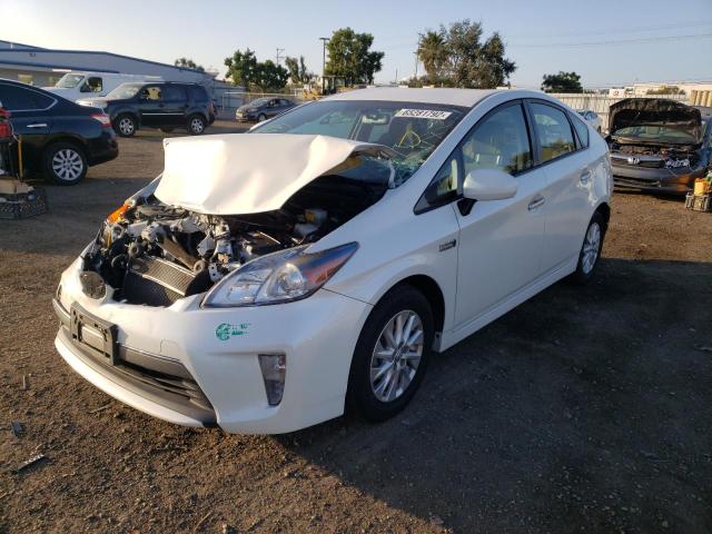Photo 2 from auction – 2014 TOYOTA PRIUS PLUG with VIN JTDKN3DP8E3057300