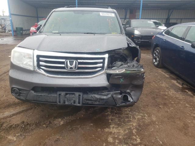 Photo 9 from auction – 2014 HONDA PILOT LX with VIN 5FNYF4H2XEB056485