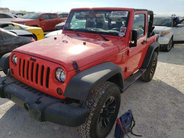 Photo 2 from auction – 2013 JEEP WRANGLER S with VIN 1C4AJWAG2DL607702