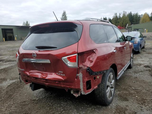 Photo 4 from auction – 2015 NISSAN PATHFINDER with VIN 5N1AR2MM8FC631438