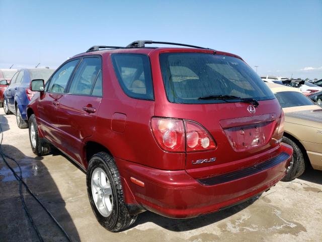 Photo 3 from auction – 1999 LEXUS RX 300 with VIN JT6GF10U5X0030652