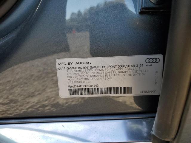 Photo 10 from auction – 2015 AUDI A8 L QUATT with VIN WAU32AFD6FN004943
