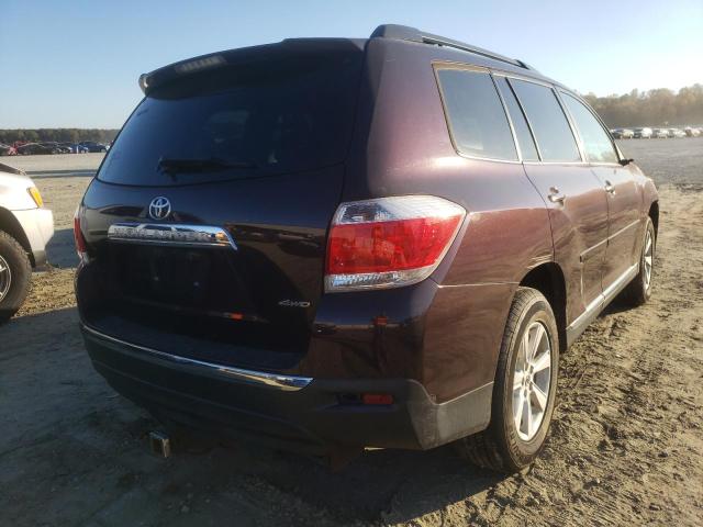 Photo 4 from auction – 2013 TOYOTA HIGHLANDER with VIN 5TDBK3EH0DS188038