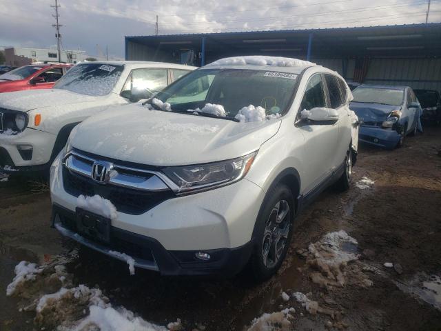 Photo 2 from auction – 2017 HONDA CR-V EX with VIN 2HKRW2H5XHH608236