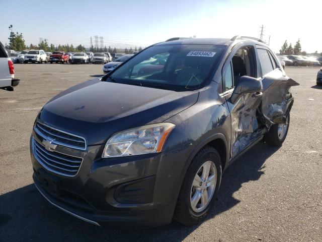 Photo 2 from auction – 2016 CHEVROLET TRAX 1LT with VIN 3GNCJLSB5GL117104