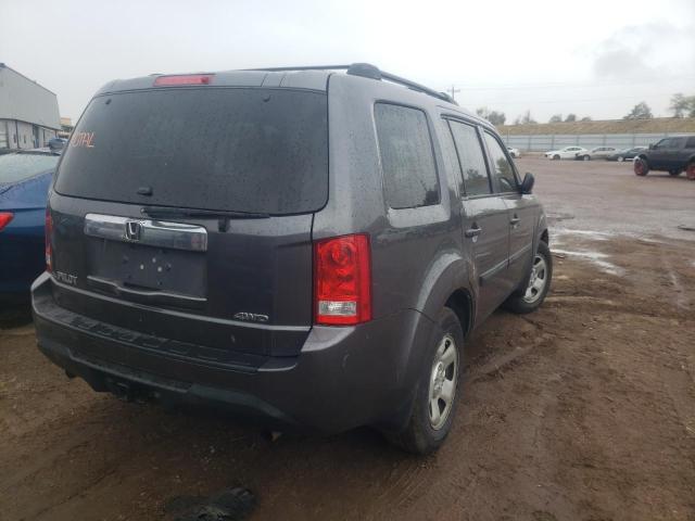 Photo 4 from auction – 2014 HONDA PILOT LX with VIN 5FNYF4H2XEB056485
