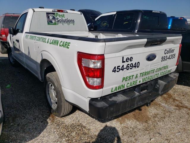Photo 3 from auction – 2021 FORD F150 with VIN 1FTMF1C55MKD58752
