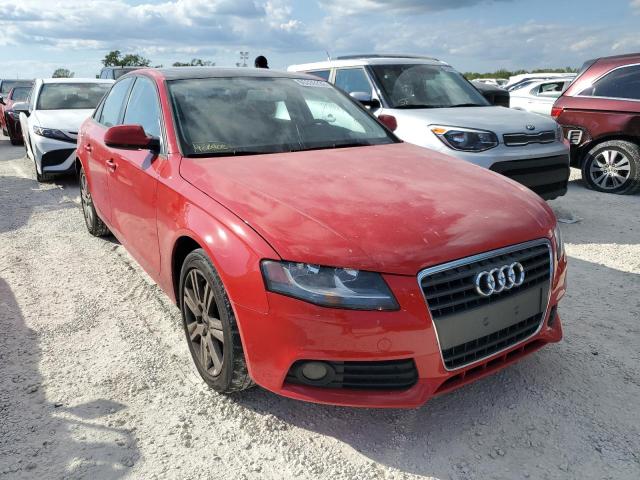 AUDI A4 PREMIUM 2010 with VIN WAUBFAFL1AN015302 - Photo from auction